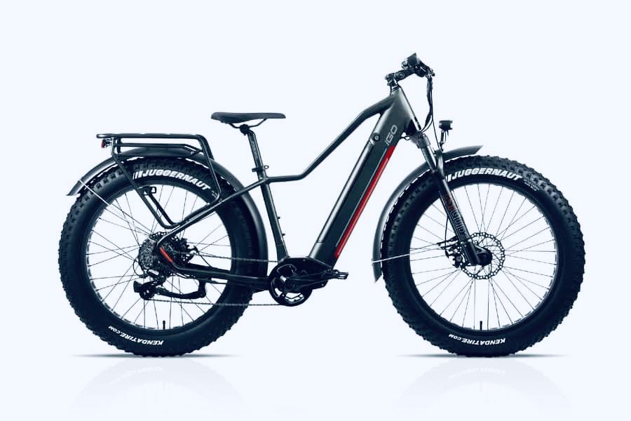 Fat e-bike / 100km range ( Black )