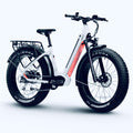 Fat e-bike / 100km range ( White )