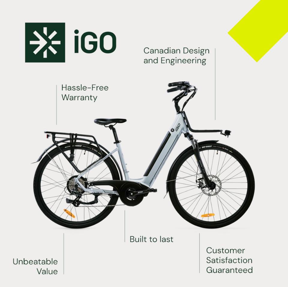 Urban e-bike / 100 km range ( White )